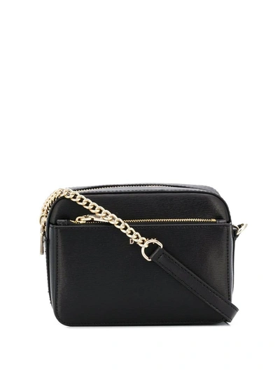 Dkny Bryant Leather Crossbody Bag In Black