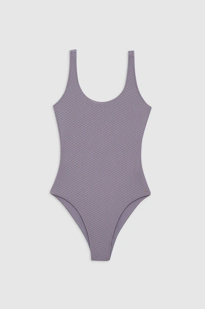 Anine Bing Jace One Piece In Violet