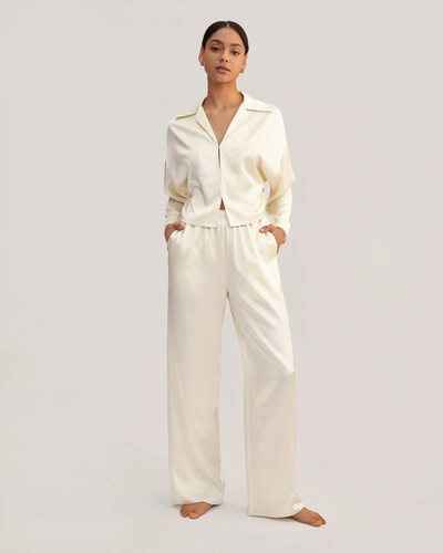 Lilysilk Women's Jasmine Silk Pullover Pajama Set In Multi