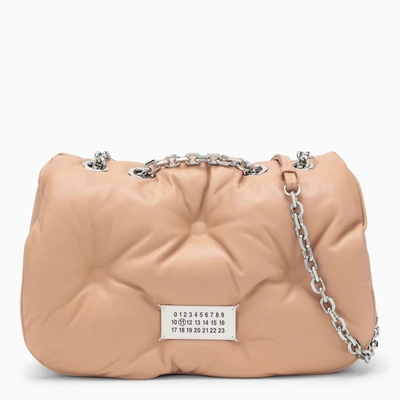 Maison Margiela Glam Slam Chain Shoulder Bag In Pink