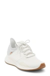 New Balance Roav Athletic Sneaker In White/gum