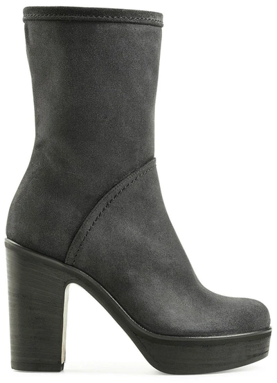 Fiorentini + Baker Baby Bronx Platform Boots In Grey