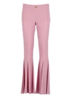 Blumarine Synthetic Fibers Trousers In Pink