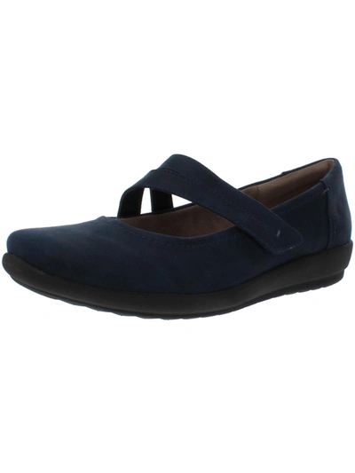 Easy Spirit Aranza 2 Womens Solid Closed Toe Mary Janes In Blue