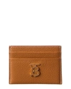 BURBERRY Burberry TB Leather Card Holder