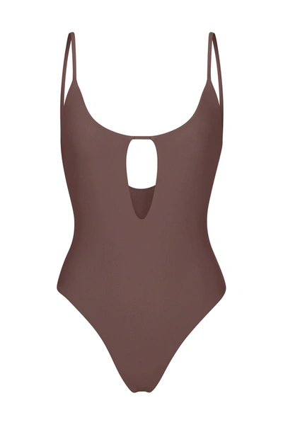 Anemos The Keyhole One-piece In Moka