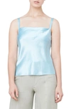 Vince Cowl Neck Cami In Lagoon