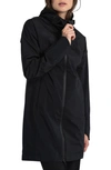 Lole Element Long Rain Jacket In Black Beauty