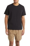 Frame Logo T-shirt Noir Cotton In Noir
