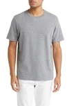 Frame Men's Duo Fold Short Sleeve Tee In Heather Grey