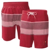 G-III SPORTS BY CARL BANKS G-III SPORTS BY CARL BANKS RED TAMPA BAY BUCCANEERS COASTLINE VOLLEY SWIM SHORTS