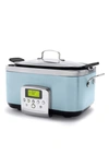 Greenpan Elite 6-quart Slow Cooker In Blue