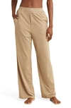 Skims Relaxed Fit Straight Leg Lounge Pants In Desert