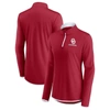 Fanatics Branded Crimson Oklahoma Sooners Worth The Drive Quarter-zip Top In Crimson
