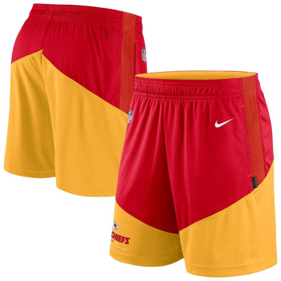 Nike Men's Dri-fit Primary Lockup (nfl Kansas City Chiefs) Shorts In Red