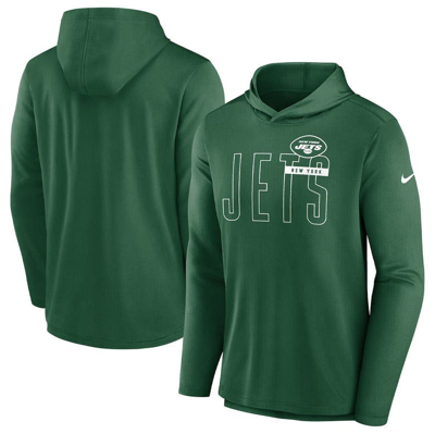 Nike Green New York Jets Performance Team Pullover Hoodie