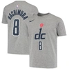 NIKE YOUTH NIKE RUI HACHIMURA HEATHER GRAY WASHINGTON WIZARDS 2020 CITY EDITION NAME & NUMBER T-SHIRT