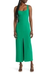 WAYF THE BRAVADO SLIT FRONT MAXI DRESS