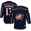 OUTERSTUFF YOUTH JOHNNY GAUDREAU NAVY COLUMBUS BLUE JACKETS 2022/23 PREMIER PLAYER JERSEY