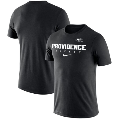 Nike Black Providence Friars Team Hockey Legend Performance T-shirt