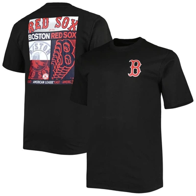 Profile Black Boston Red Sox Two-sided T-shirt