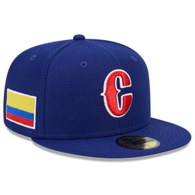 New Era Blue Colombia Baseball 2023 World Baseball Classic 59fifty Fitted Hat