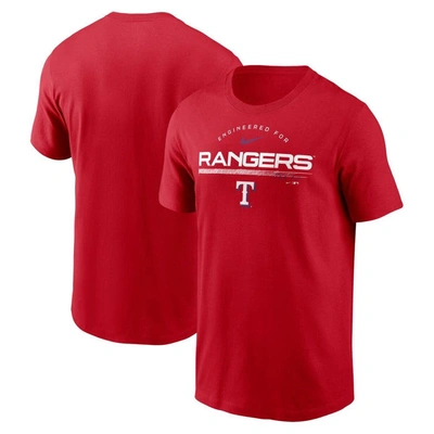 Nike Red Texas Rangers Team Engineered Performance T-shirt
