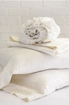 Pom Pom At Home Linen 4-piece Sheeting Set In Cream
