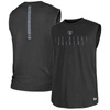 New Era Black Las Vegas Raiders Team Muscle Tank Top In Black
