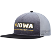 COLOSSEUM COLOSSEUM  BLACK/GRAY IOWA HAWKEYES SNAPBACK HAT