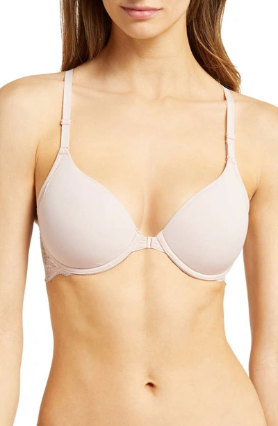 Natori Bliss Perfection Underwire Contour Bra In Rose