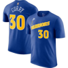 Nike Men's  Stephen Curry Royal Golden State Warriors Icon 2022/23 Name And Number Performance T-shir In Royal