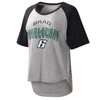 G-iii 4her By Carl Banks Gray Brad Keselowski Slugger T-shirt In Gray