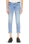 FRAME LE GARCON ANKLE SLIM BOYFRIEND JEANS