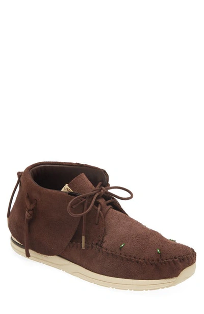 Visvim Fbt Lhamo-folk Shoes In Brown