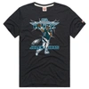 Homage Jalen Hurts Charcoal Philadelphia Eagles Nfl Blitz Player Tri-blend T-shirt In Charcoal