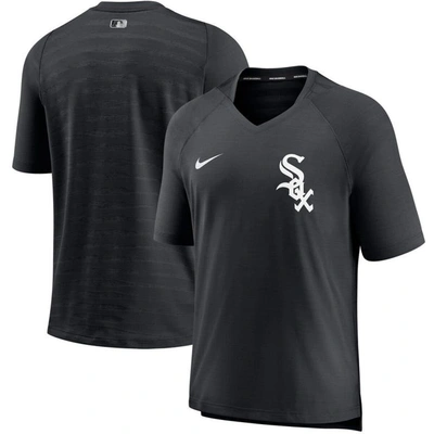 Nike Black Chicago White Sox Authentic Collection Pregame Performance V-neck T-shirt