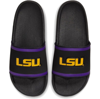 Nike Lsu Tigers Off-court Wordmark Slide Sandals In Black