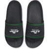 NIKE NEW YORK JETS OFF-COURT WORDMARK SLIDE SANDALS