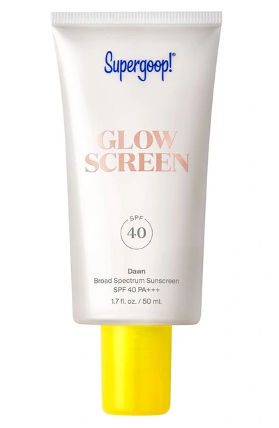 SUPERGOOP GLOWSCREEN BROAD SPECTRUM SUNSCREEN SPF 40, 1.7 OZ