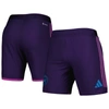 ADIDAS ORIGINALS ADIDAS PURPLE CHARLOTTE FC 2023 AWAY AEROREADY AUTHENTIC SHORTS