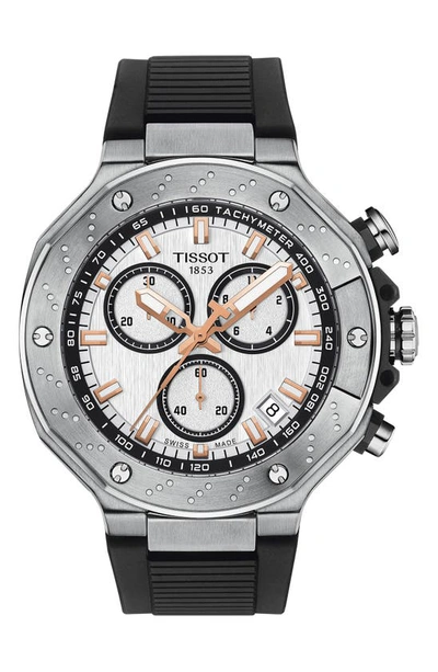 TISSOT TISSOT T-RACE CHRONOGRAPH WATCH, 45MM