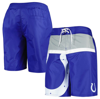 G-iii Sports By Carl Banks Royal Indianapolis Colts Sea Wind Swim Trunks In Royal