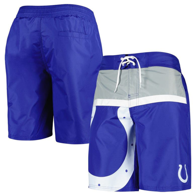 G-iii Sports By Carl Banks Royal Indianapolis Colts Sea Wind Swim Trunks