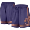 NIKE NIKE PURPLE PHOENIX SUNS CROSSOVER PERFORMANCE SHORTS