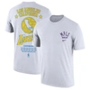 NIKE NIKE WHITE LOS ANGELES LAKERS 2021/22 CITY EDITION COURTSIDE HEAVYWEIGHT MOMENTS STORY T-SHIRT