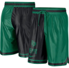 NIKE NIKE KELLY GREEN/BLACK BOSTON CELTICS COURTSIDE VERSUS FORCE SPLIT DNA PERFORMANCE SHORTS