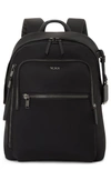 Tumi Nylon Voyageur Halsey Backpack In Black/ Gunmetal