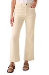 FAHERTY FAHERTY STRETCH TERRY WIDE LEG PANTS