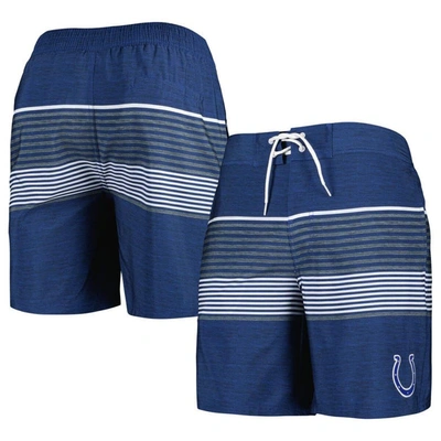 G-III SPORTS BY CARL BANKS G-III SPORTS BY CARL BANKS ROYAL INDIANAPOLIS COLTS COASTLINE VOLLEY SWIM SHORTS